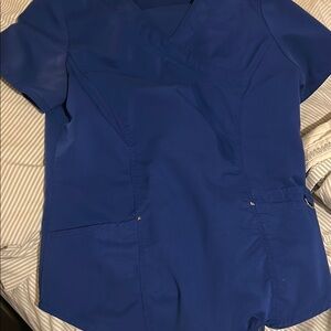 Blue Scrub Top